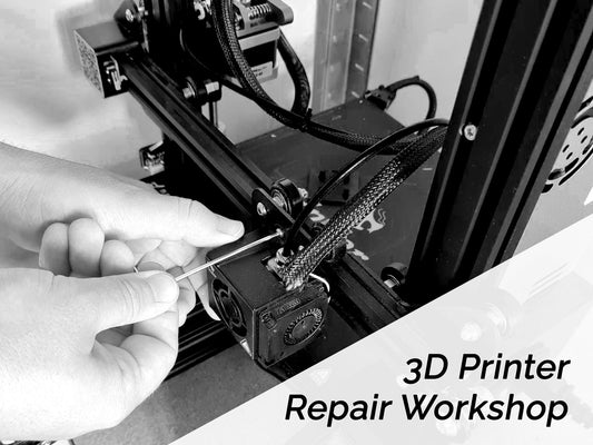 3D printer repair workshop - Makerspace Delft