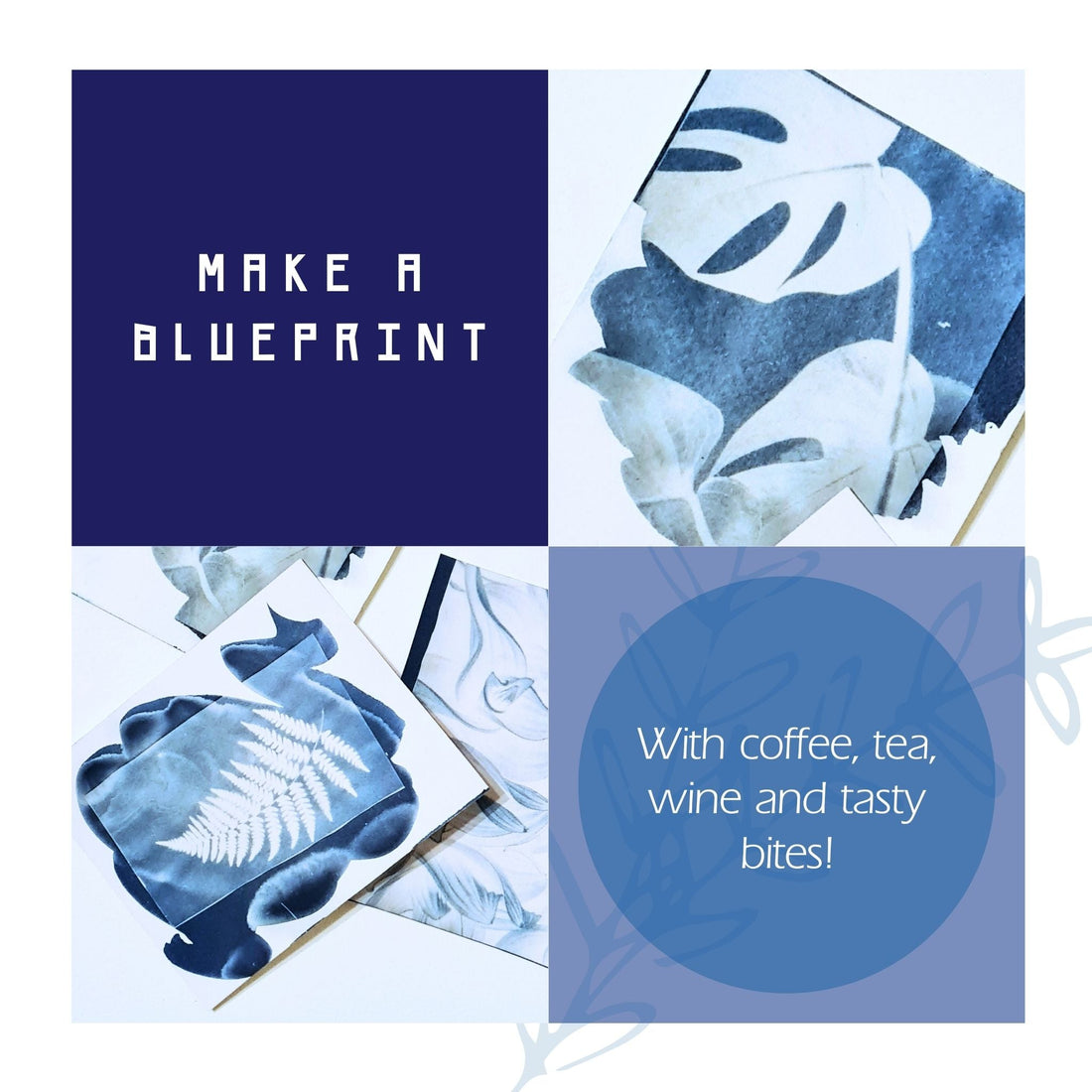 March Craft Workshop Series - Make a Blueprint